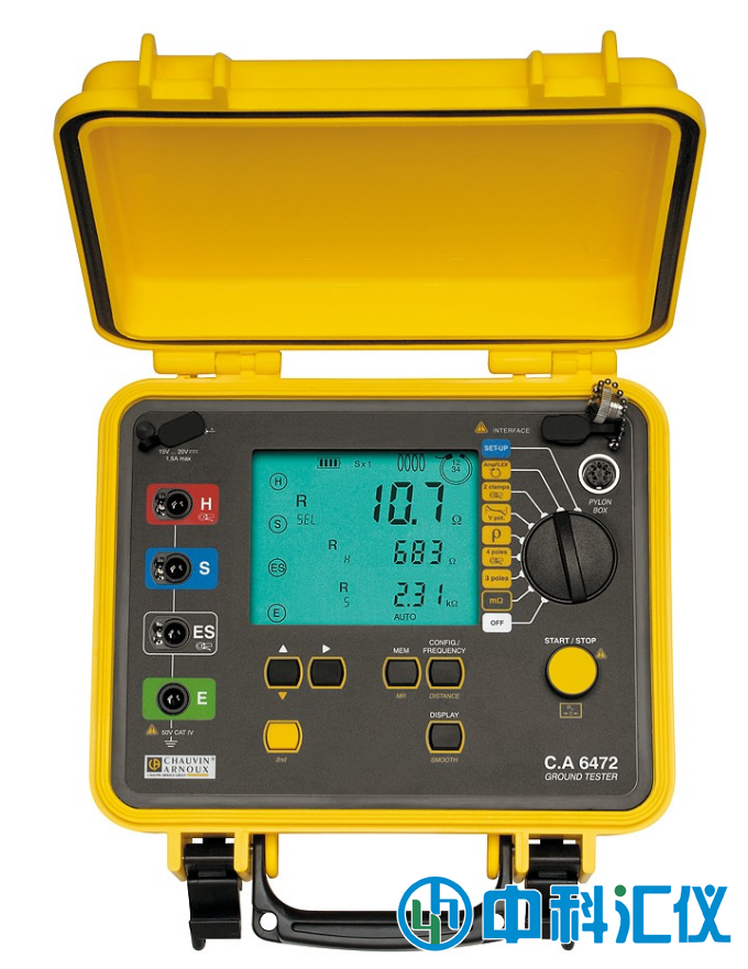 法国CA CA6472专业型接地电阻测试仪