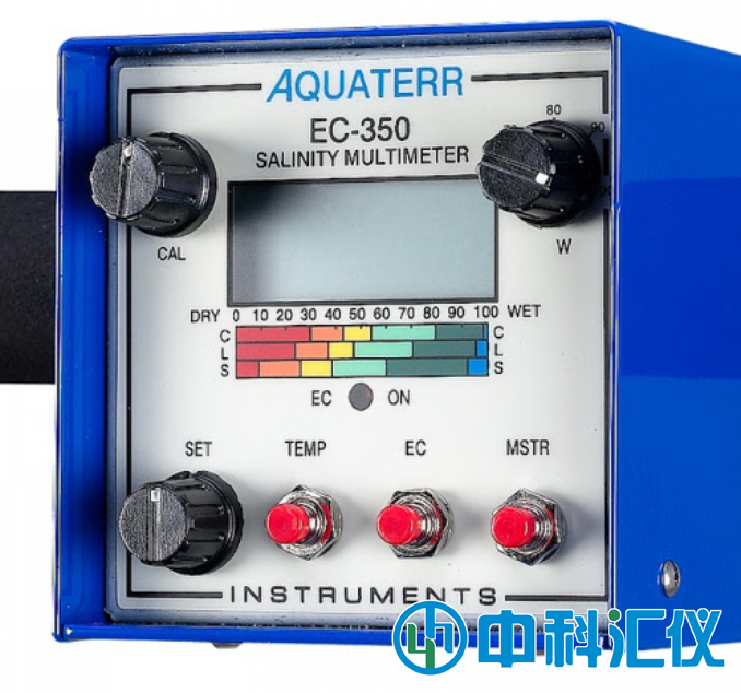 美国Aquaterr EC-350土壤水分盐分温度速测仪